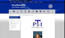 
							         Special Programs / Home - Point Isabel ISD								  
							    