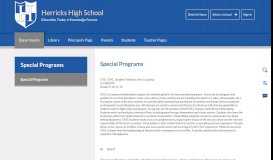 
							         Special Programs / Special Programs - Herricks Public Schools								  
							    