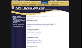 
							         Special Services / Home - Plumsted Township School District								  
							    