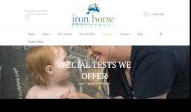 
							         Special Tests We Offer - Iron Horse Pediatrics								  
							    