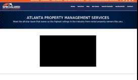 
							         Specialized Property Management Services in Atlanta								  
							    