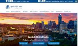 
							         Specialty Clinic of Austin: Psychiatric Clinic in Austin, TX								  
							    