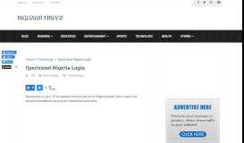 
							         Spectranet Nigeria Login - Nigerian Finder								  
							    