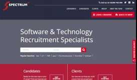 
							         Spectrum IT Recruitment: Homepage								  
							    