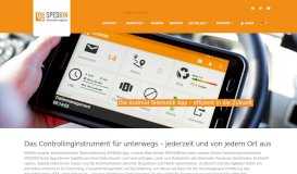 
							         SPEDION GmbH - Telematik App: SPEDION App								  
							    