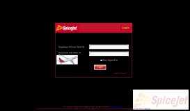 
							         Spicejet Limited : Web Portal								  
							    