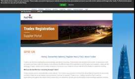 
							         SPIE UK - What is Tradex? | Causeway								  
							    