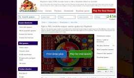 
							         Spin a Win - Wheel betting arcade casino game, Instant Play!								  
							    