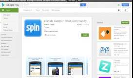 
							         spin.de German Chat-Community - Apps on Google Play								  
							    