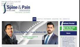
							         Spine & Pain Associates | Feel Better, Live Better								  
							    