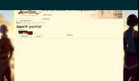 
							         Spirit portal | Avatar Wiki | FANDOM powered by Wikia								  
							    