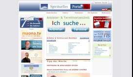 
							         Spirituelles Portal - Tor zum Selbst und Verzeichnis für Spiritualität ...								  
							    