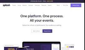 
							         Splash: Event Marketing Software								  
							    