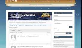 
							         Splitscreen and online combined? - Portal Knights								  
							    