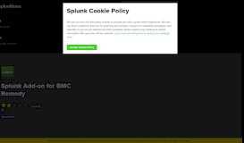 
							         Splunk Add-on for BMC Remedy | Splunkbase								  
							    