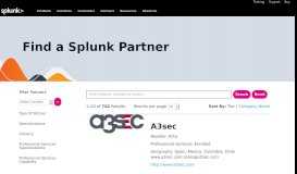 
							         Splunk Partners - Splunk Partner Directory								  
							    