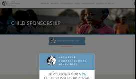 
							         sponsor login - Sponsor a Child - Nazarene Compassionate ...								  
							    