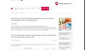 
							         Sponsoringleistungen | Portal Niedersachsen								  
							    