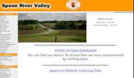 
							         Spoon River Valley CUSD #4 - Home Page								  
							    