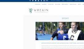 
							         Sport | Wrekin College								  
							    