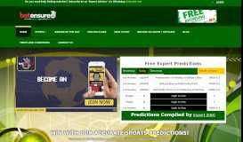 
							         Sports Betting - Sports Betting Tips from Experts | Betensured								  
							    