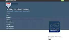 
							         Sports Portal | St Mary's Catholic School								  
							    