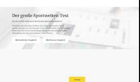 
							         Sportwetten Test - die besten Online-Wettanbieter im Vergleich								  
							    
