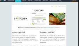 
							         SpotCash – Quick cash loans for emergencies | LoansFind								  
							    