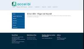 
							         Spotfire Analytics - Accel-BI								  
							    