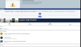 
							         Spotted: Unimol - La pagina degli Studenti - Posts | Facebook								  
							    