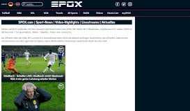 
							         SPOX.com | Sport-News | Video-Highlights | Livestreams | Aktuelles								  
							    