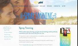 
							         Spray Tanning - Palm Beach Tan								  
							    