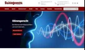 
							         Sprecher buchen - Native Speaker, Synchronstimme ...								  
							    