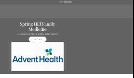
							         Spring Hill Family Medicine								  
							    