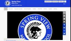 
							         Spring View Middle / Homepage - Ocean View School District								  
							    