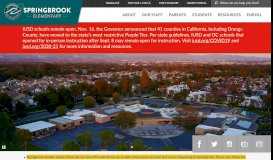 
							         Springbrook Elementary - Irvine Unified School District								  
							    