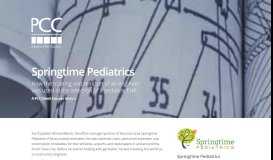 
							         Springtime Pediatrics | Physician's Computer Company								  
							    