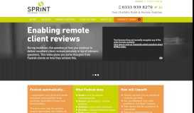 
							         Sprint Enterprise Technology | Fastrak - Portfolio Build & Review ...								  
							    