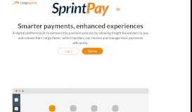 
							         SprintPay | Smartest payments, enhancing experiences - CargoSprint								  
							    