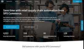 
							         SPS Commerce | Focused on Retail Supply Chain Automation ...								  
							    