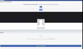 
							         Spx Portal | Facebook								  
							    
