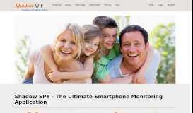 
							         Spy on mobile activities using Shadow SPY - call, sms ...								  
							    