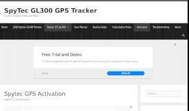 
							         Spytec GPS Activation - SpyTec STI_GL300 Blog								  
							    