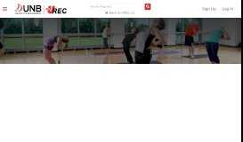 
							         Squash Court Reservations - UNB Recreation Services								  
							    