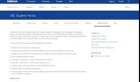 
							         SRC Student Portal | Nokia Networks								  
							    