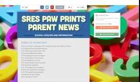 
							         SRES Paw Prints Parent News | Smore Newsletters for Education								  
							    