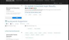 
							         Sri deltek timesheet login Results For Websites Listing								  
							    