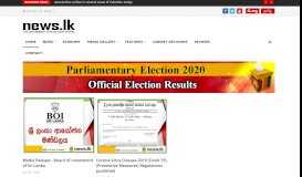 
							         Sri Lanka News - The Official Government News Portal of Sri Lanka								  
							    