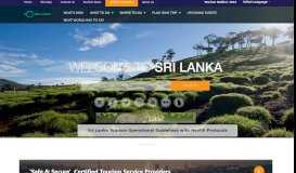 
							         Sri Lanka Tourism - The Official Website of Sri Lanka Tourism								  
							    