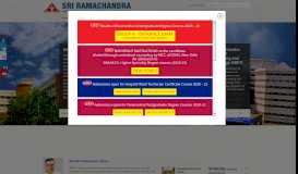 
							         Sri Ramachandra University and Hospital - Top Medical College and ...								  
							    